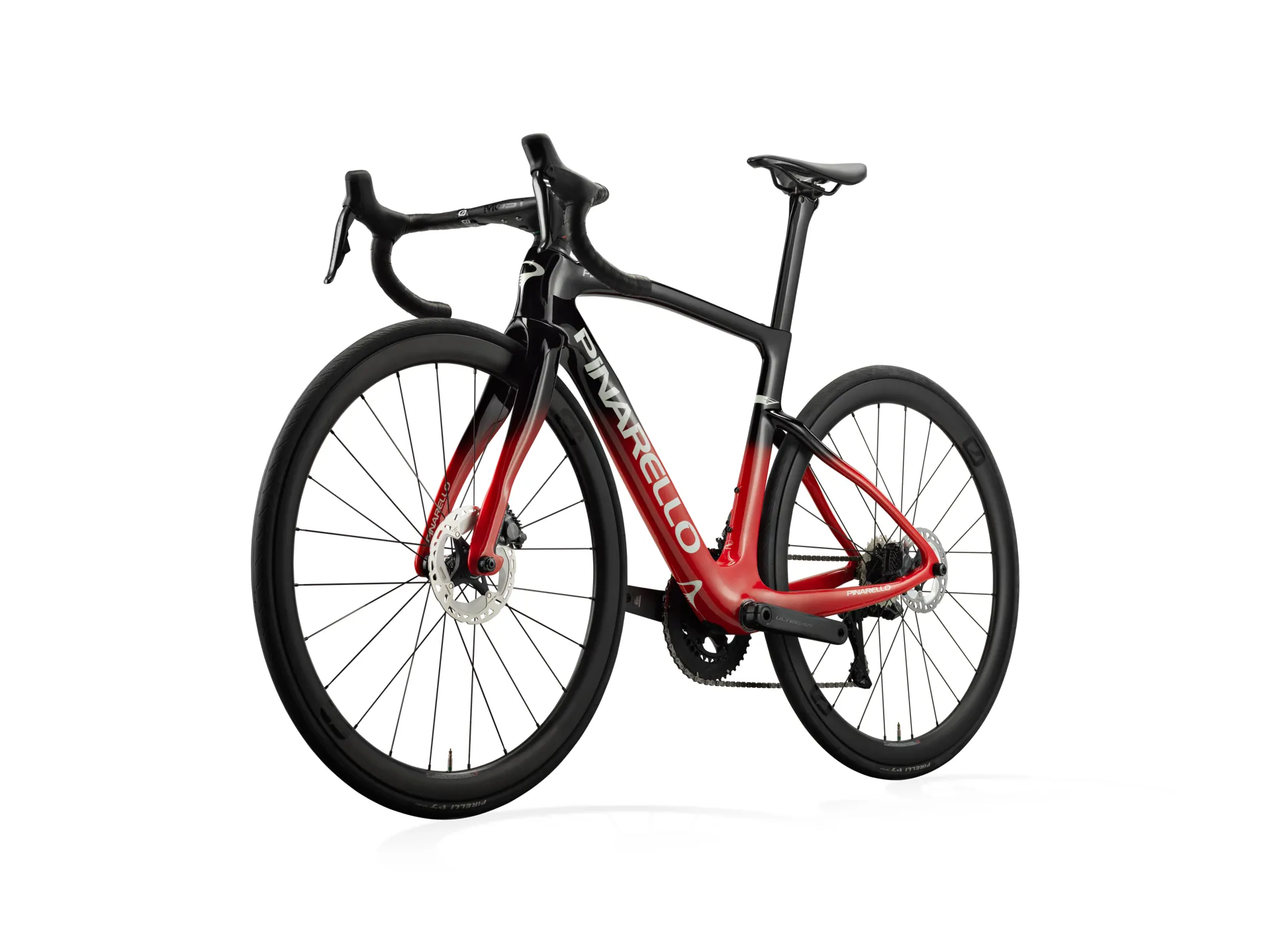 Pinarello F7 Disk Ultegra Di2 Fastest Red Carbon Road Bike